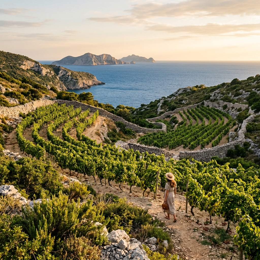 Vislander Vineyards on Vis Island